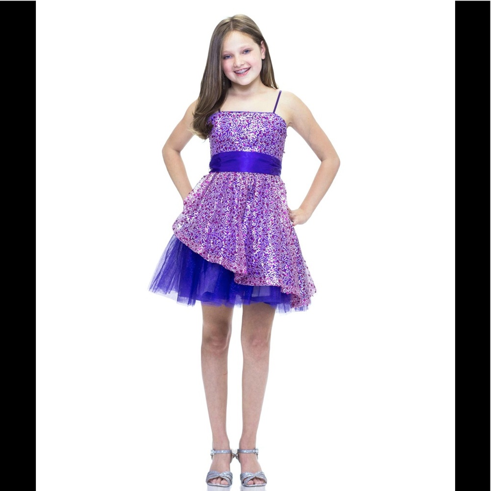 NWT-Peekaboo Tulle Party Dress